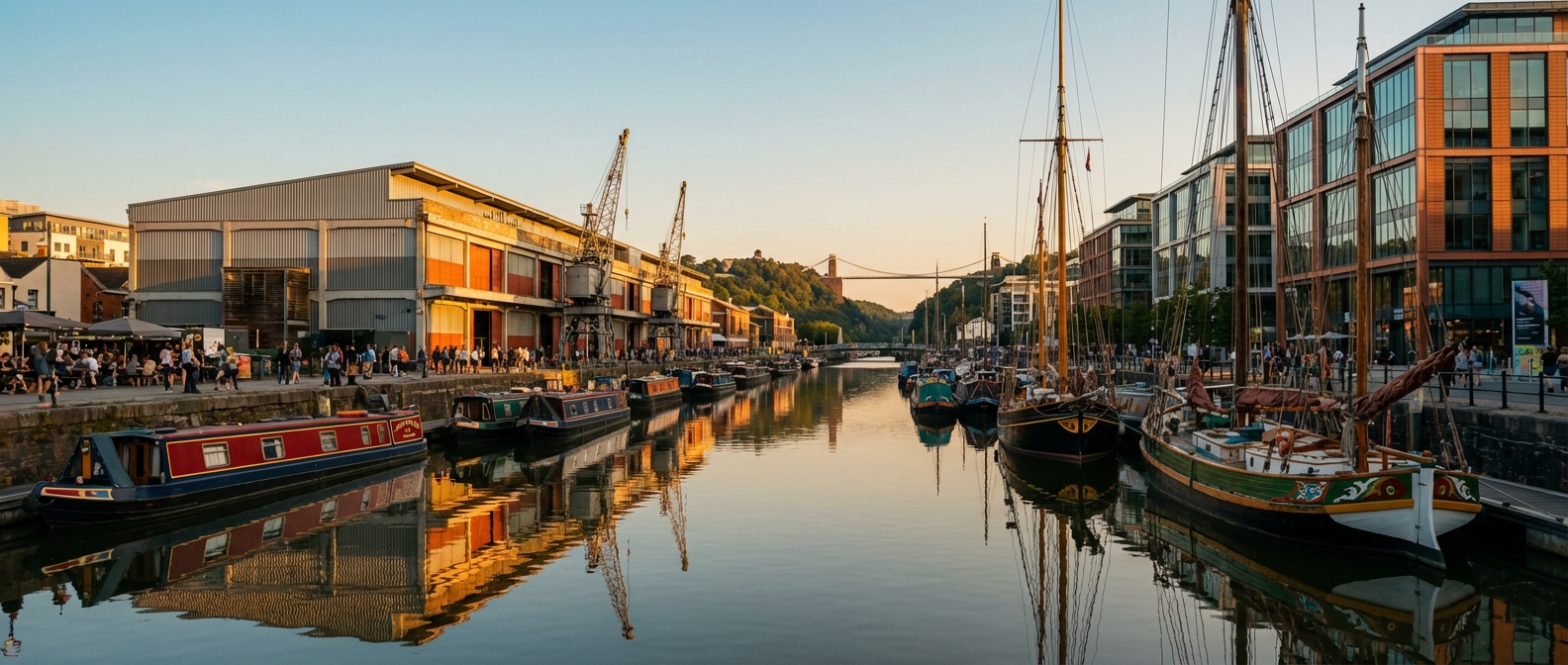 Bristol Harbourside - home of Sixty Seconds